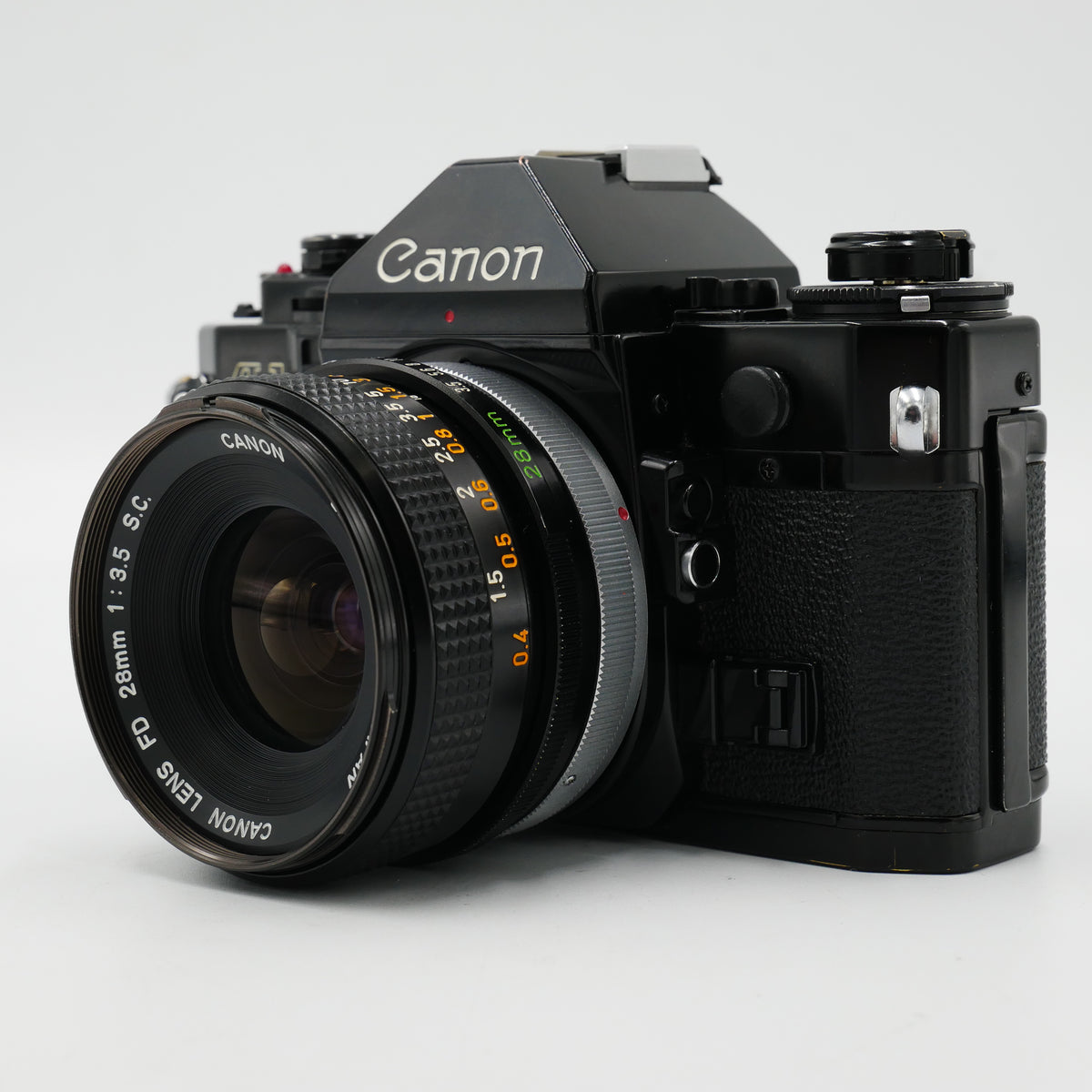 Canon A-1 35mm SLR Camera w/ 28mm Lens *USED*
