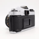 Canon AE-1 35mm SLR Film Camera w/ 50mm Lens (Silver) *USED*