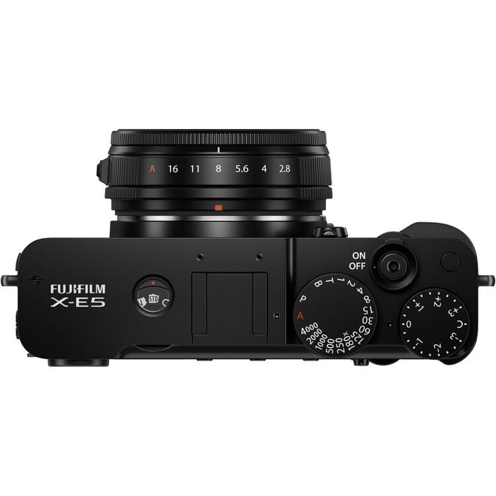 FUJIFILM X-E5 Mirrorless Camera with XF 23mm f/2.8 Lens (Black) *OPEN