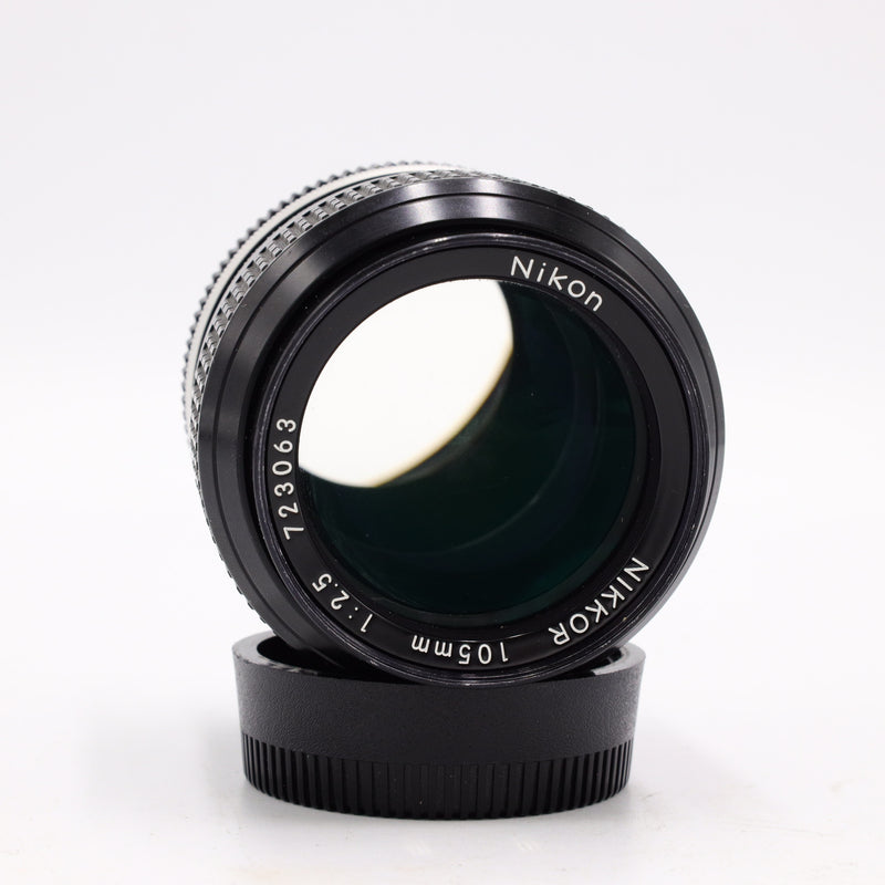 Nikon Nikomat FT 105mm F2.5付 Nikon NIKKOR 105mm f/2.5 Non-AI Lens for Nikon F *USED*