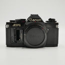 Canon AV-1 35mm SLR Film Camera (Black, Body Only) *USED*