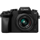 Panasonic Lumix G7 Mirrorless Camera with 14-42mm and 45-150mm Lenses (Black) *OPEN BOX*