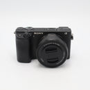 Sony Alpha a6400 Mirrorless Digital Camera with 16-50mm Lens *USED*