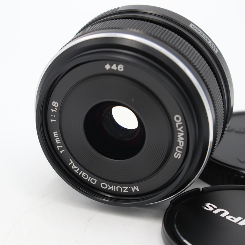 Olympus M.Zuiko Digital 17mm f/1.8 Lens (Black) *USED*