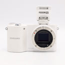 Samsung NX2000 Mirrorless Digital Camera with 20-50mm Lens (White) *USED*
