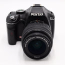 Pentax K-x DLSR Camera Kit with 18-55mm f/3.5-5.6 AL Lens (Black) *USED*