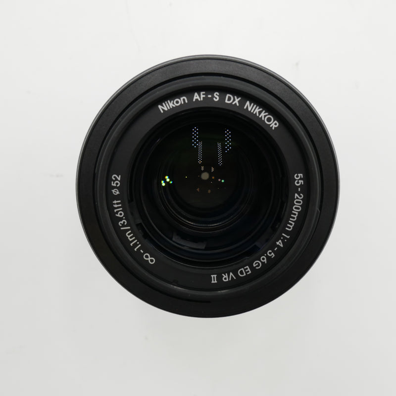 Nikon AF-S DX NIKKOR 55-200mm f/4-5.6G ED VR II Lens *USED*