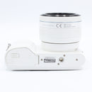Samsung NX1100 Mirrorless Camera w/ 20-50mm Lens (White) *USED*