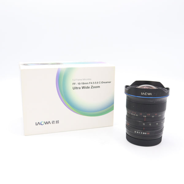 Venus Optics Laowa 10-18mm f/4.5-5.6 Zoom Lens for Sony E *USED*