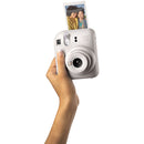FUJIFILM instax mini 12 Instant Film Camera (Clay White) *OPEN BOX*