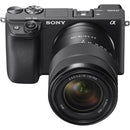 Sony a6400 Mirrorless Camera with 18-135mm f/3.5-5.6 Lens *OPEN BOX*