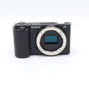 Sony ZV-E10 Mirrorless Camera with 16-50mm Lens (BLACK) *USED*