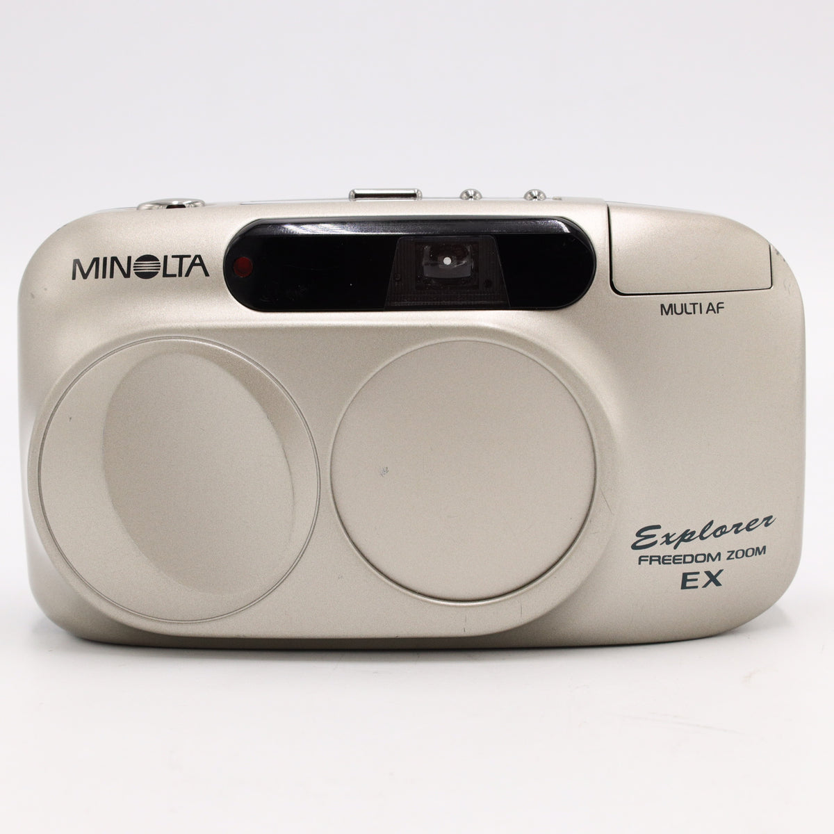 Minolta Explorer Freedom Zoom EX 35mm Point and Shoot Film Camera (Sil