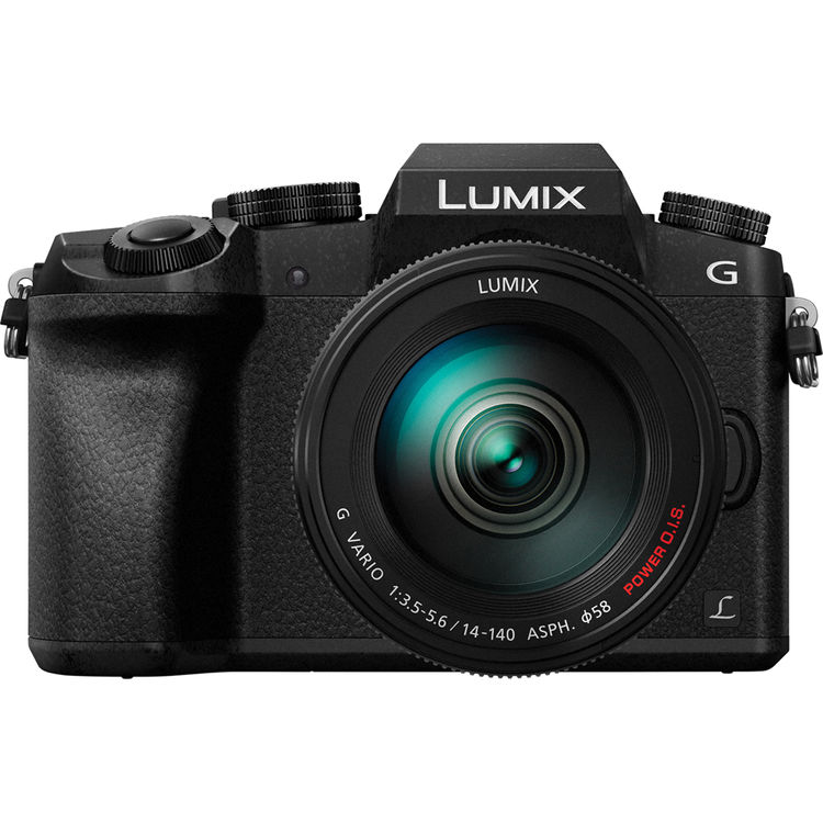 Panasonic Lumix G7 Mirrorless Camera with 14-140mm Lens (Black) *OPEN