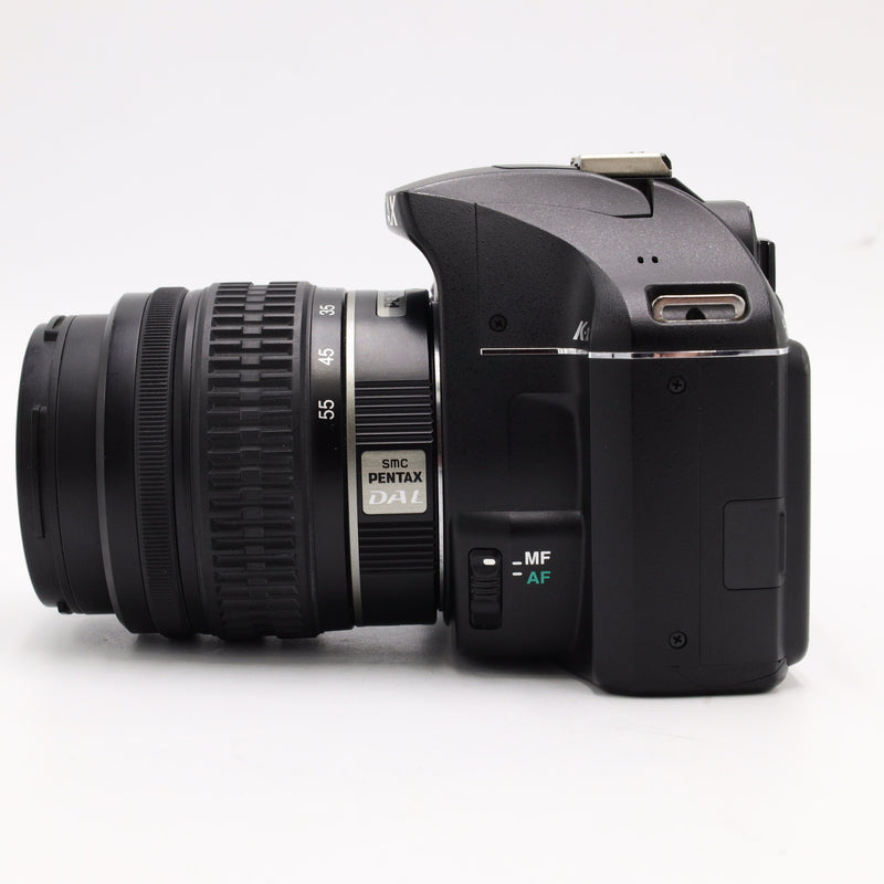 Pentax K-x DLSR Camera Kit with 18-55mm f/3.5-5.6 AL Lens (Black) *USE