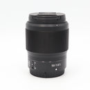Nikon NIKKOR Z 50mm f/1.8 S Lens *USED*