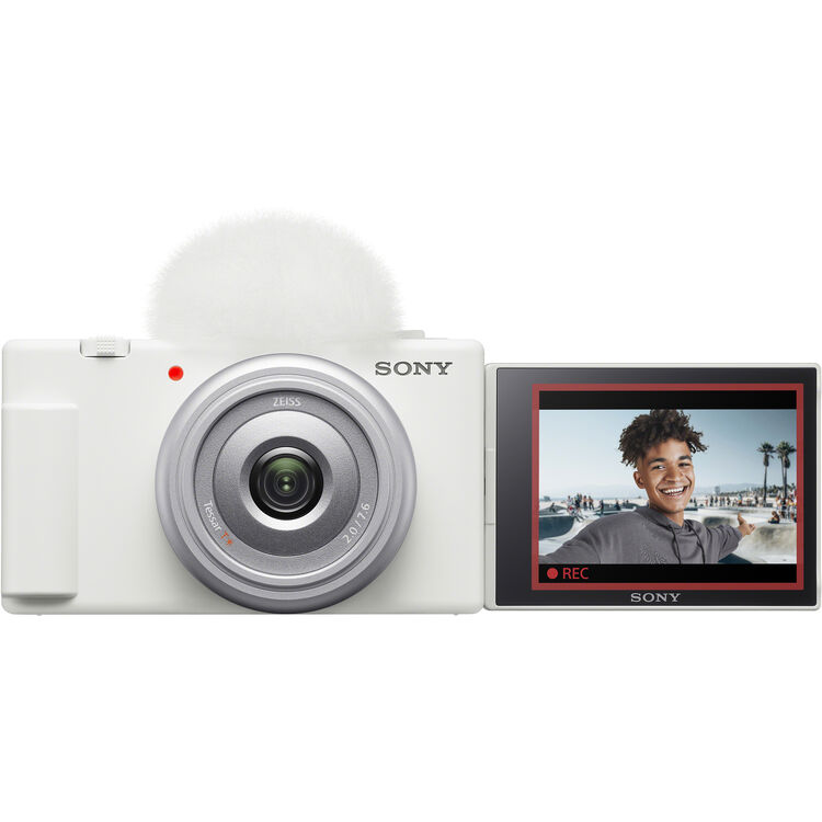 Sony ZV-1F Vlogging Camera (White) *OPEN BOX*