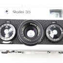 Rollei 35 35mm Film Camera with 40mm f/3.5 Tessar Lens (Chrome, Singapore Production) *USED*