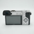 Sony Alpha a6300 Mirrorless Digital Camera (Body Only, Silver) *USED*