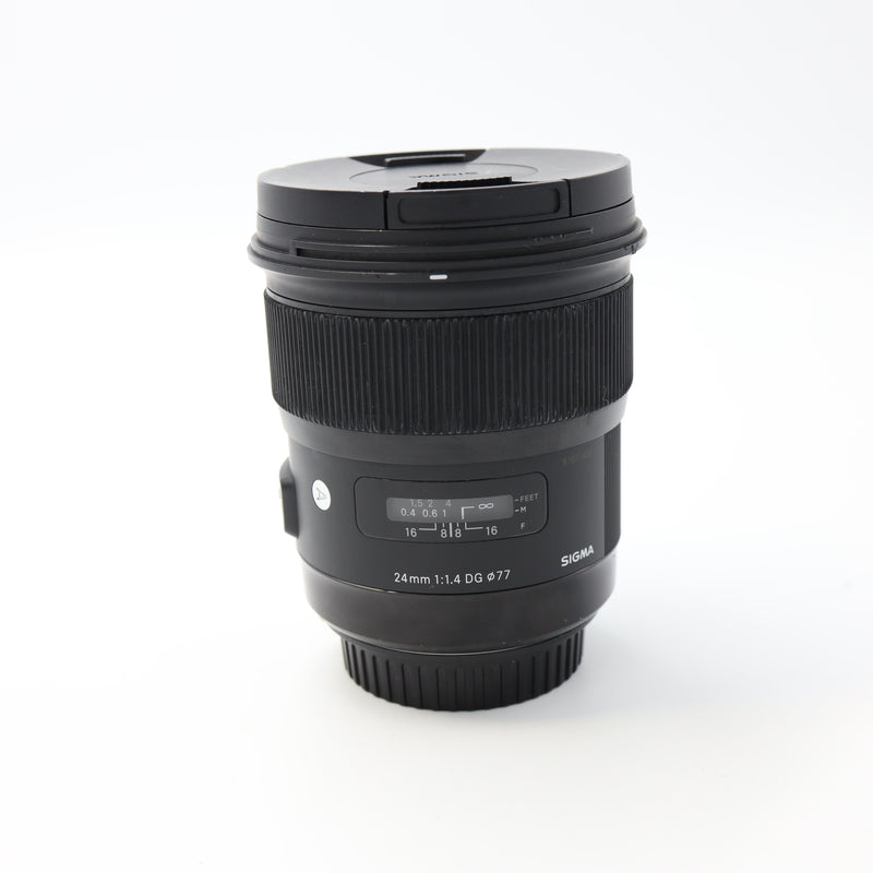 Sigma 24mm f/1.4 DG HSM Art Lens for Canon EF *USED*