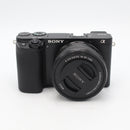 Sony a6100 Mirrorless Camera with 16-50mm Lens *USED*
