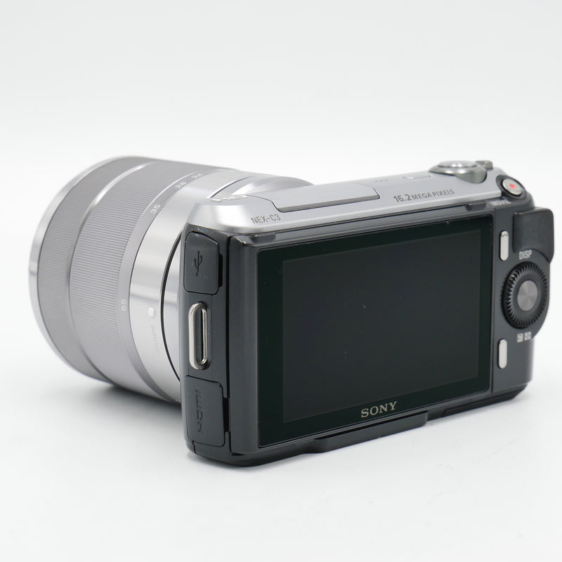 Sony NEX-C3 Mirrorless Camera w/ 18-55mm Lens (Black) *USED*