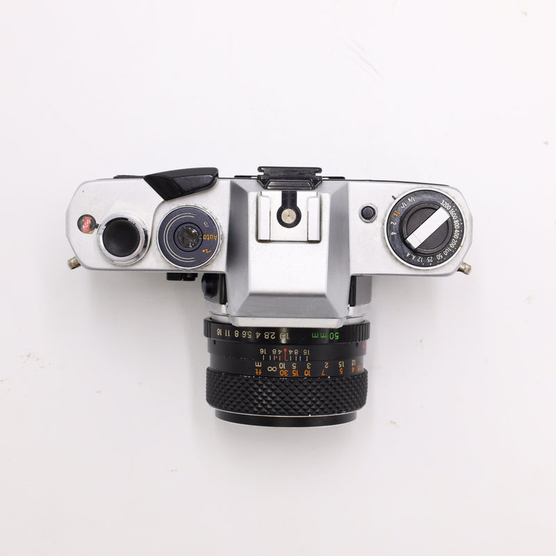 Yashica FR II 35mm SLR Film Camera w/ 50mm Lens *USED*