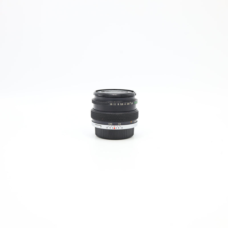 Olympus OM-System F. Zuiko Auto-S 50mm f/1.8 Lens for Olympus OM Mount
