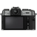 FUJIFILM X-T50 Mirrorless Camera with XC 15-45mm f/3.5-5.6 Lens (Charcoal Silver) *OPEN BOX*
