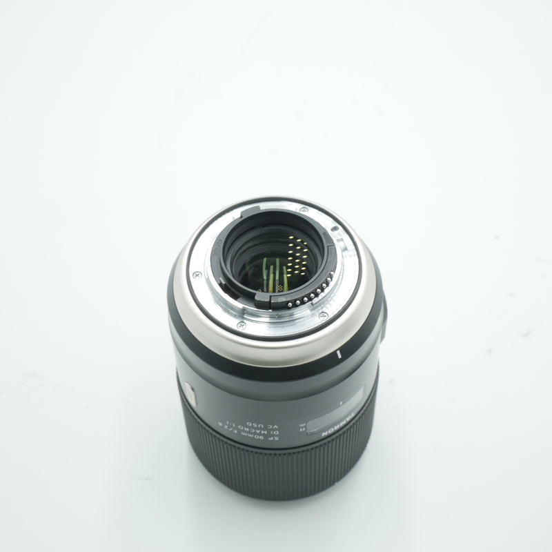 Tamron SP 90mm f/2.8 Di Macro 1:1 VC USD Lens for Nikon F *