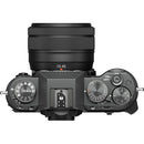 FUJIFILM X-T50 Mirrorless Camera with XC 15-45mm f/3.5-5.6 Lens (Charcoal Silver) *OPEN BOX*