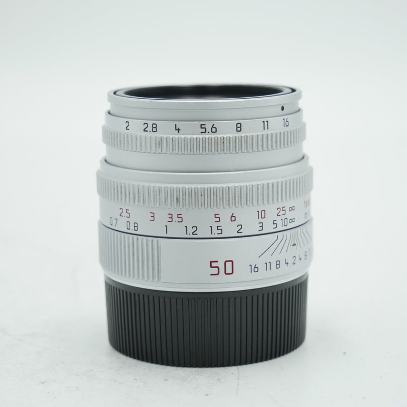 Leica Summicron-M 50mm F/2 (Silver) *USED*