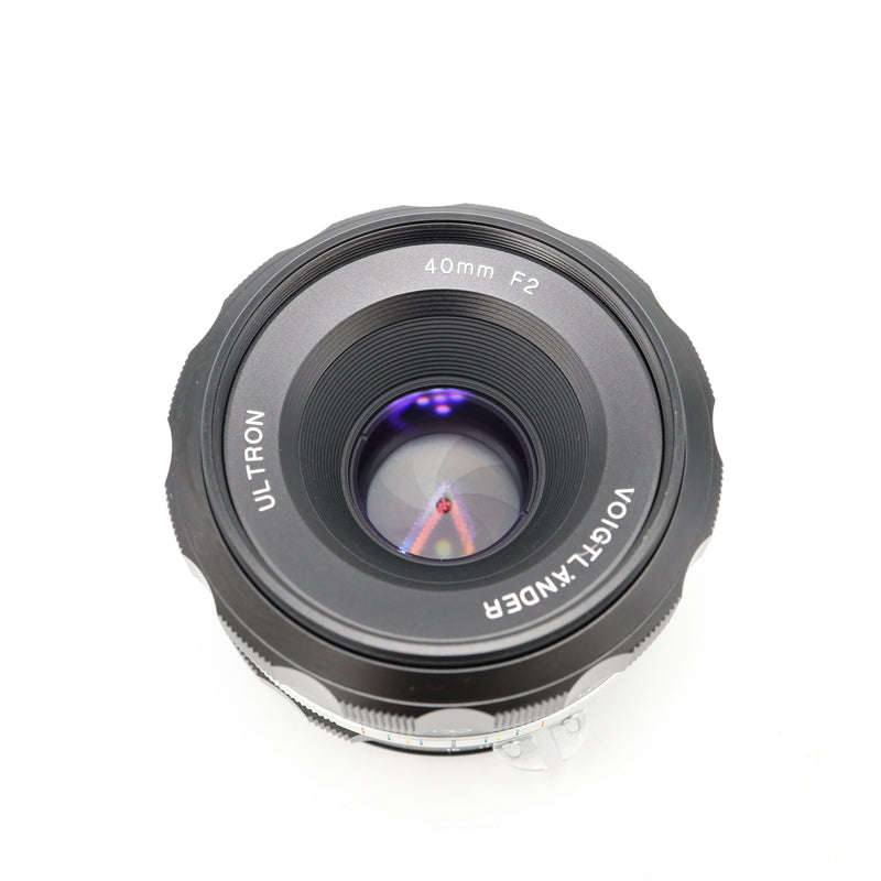 Voigtländer Ultron 40mm f/2 SL II Lens for Nikon F Mount *USED*