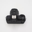 Canon EOS M50 Mirrorless Digital Camera with 15-45mm Lens (Black) *USED*