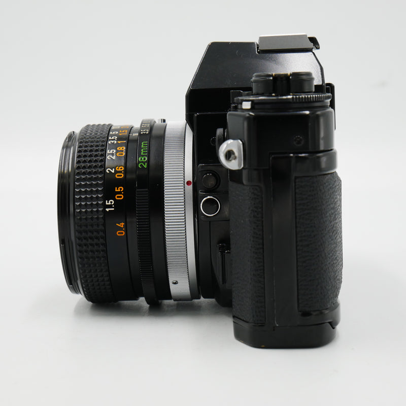 Canon A-1 35mm SLR Camera w/ 28mm Lens *USED*
