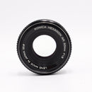 Konica Hexanon AR 50mm f/1.8 Lens *USED*