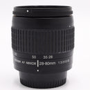 Nikon AF NIKKOR 28-80mm F3.3-5.6G Lens *USED*
