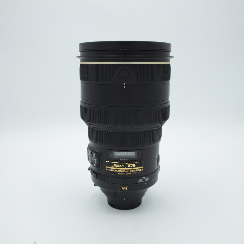 Nikon AF-S NIKKOR 200mm f/2 G II ED VR Autofocus IF Lens *USED*