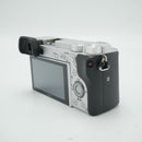 Sony Alpha a6300 Mirrorless Digital Camera (Body Only, Silver) *USED*