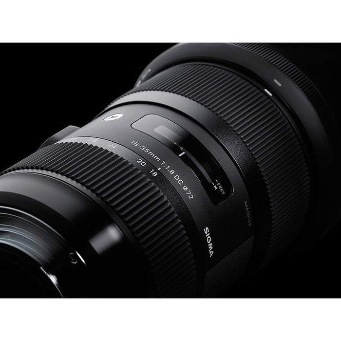 SIGMA 18-35mm F1.8 DC HSM Art（キヤノンEF用） Amazon.com : Sigma 18-35mm F1.8 Art DC HSM Lens for Canon, Black
