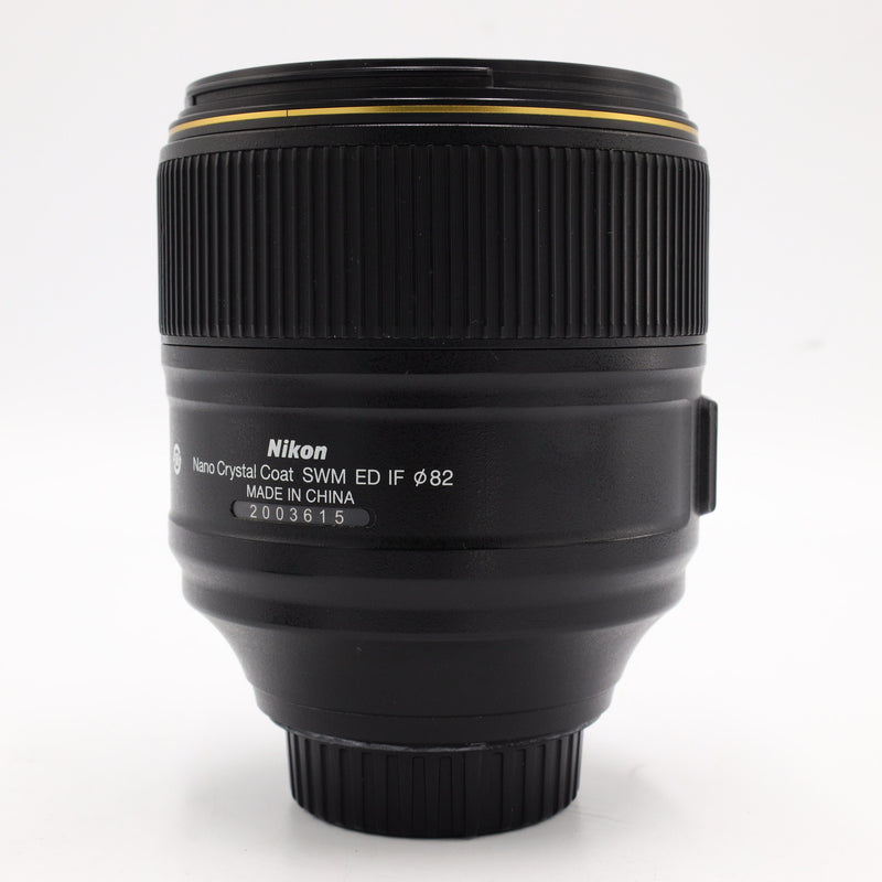 (美品)AF-S NIKKOR 105mm f/1.4E ED Nikon AF-S NIKKOR 105mm f/1.4E ED Lens *USED*
