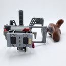 Tilta ES-T37-A Cage Rig with Wooden Handgrip for Panasonic GH5 and GH4 Mirrorless Digital Cameras *USED*