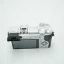 Sony Alpha a6300 Mirrorless Digital Camera (Body Only, Silver) *USED*