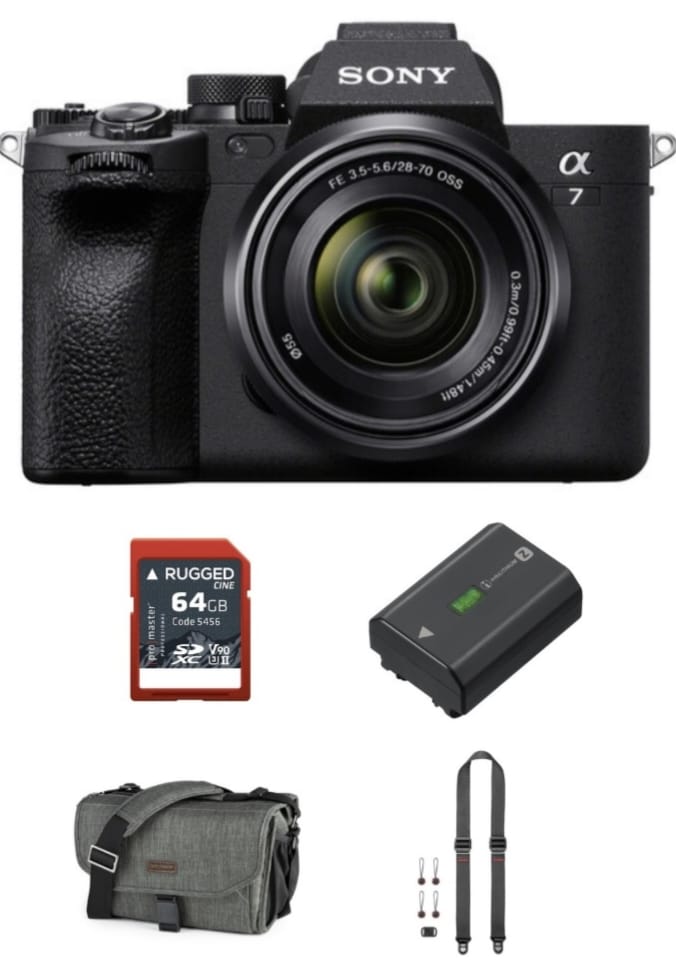 Sony a7 IV Mirrorless Camera with 28-70mm Lens Package