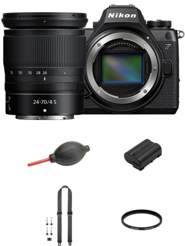 Nikon Z6 III Mirrorless Camera with 24-70mm f/4 S Lens Package