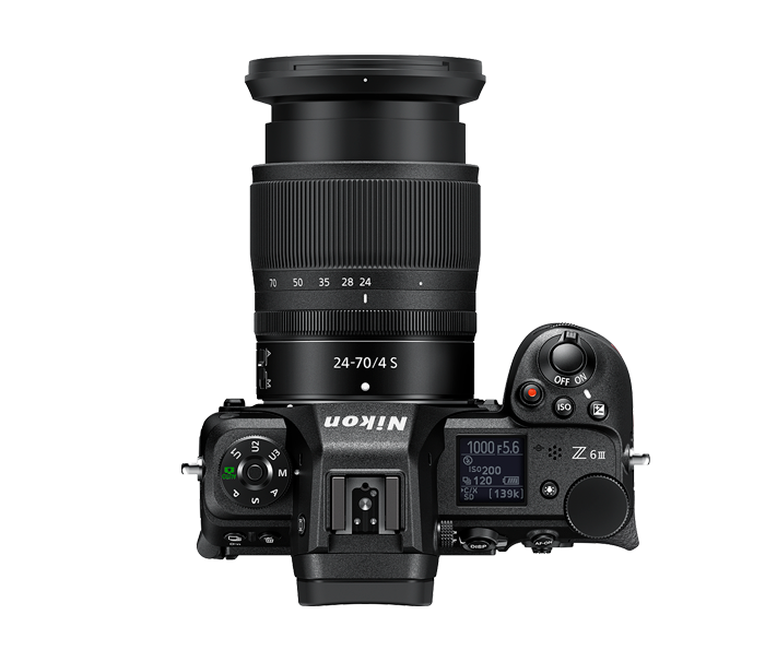 Nikon Z6 III Mirrorless Camera with 24-70mm f/4 S Lens Package