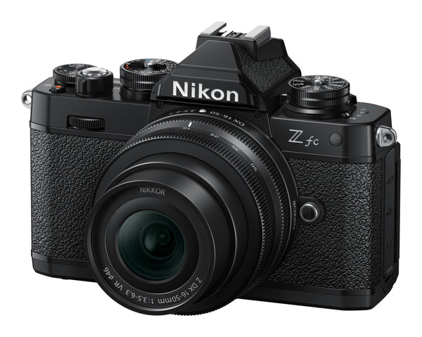 Nikon Zfc Mirrorless Camera with 16-50mm f/3.5-6.3 Lens (Black)