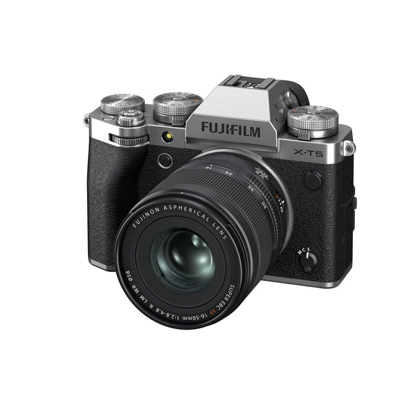 FUJIFILM X-T5 Mirrorless Camera with XF 16-50mm f/2.8-4.8 Lens (Silver