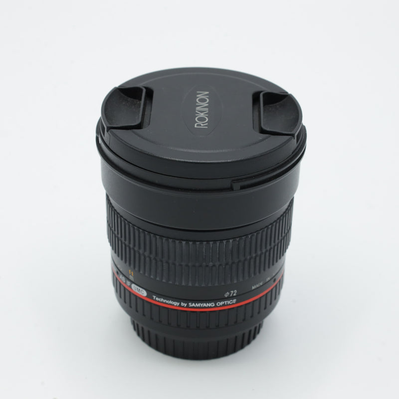 Rokinon 85mm f/1.4 AS IF UMC Lens for Canon EF *USED*