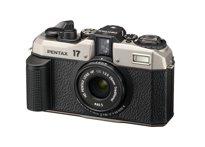 Pentax 17 Dark Silver 35mm Film Camera